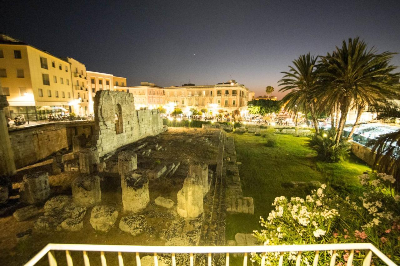 Ferienwohnung Apollonion Hh Above Apollo'S Temple Ortygia Syrakus Exterior foto